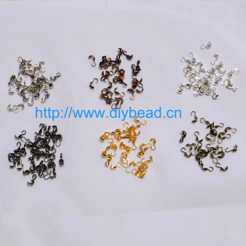 Концевые крючки для шнура 200 шт./лот соединители крышки звеньевая застежка