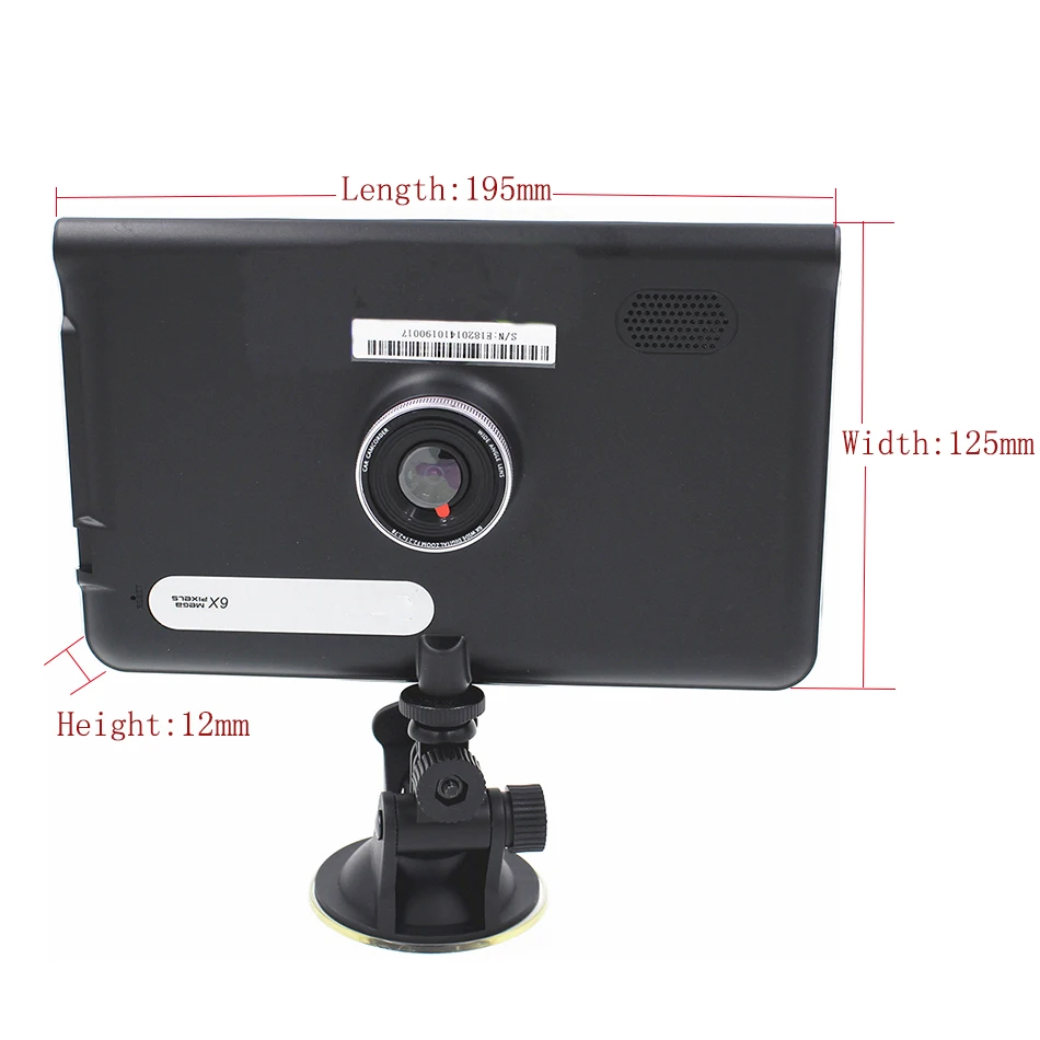 7 ''HD Автомобильный Android-навигатор 1080 P ЦВЗ навигатор Quad-core Sat Nav грузовик gps