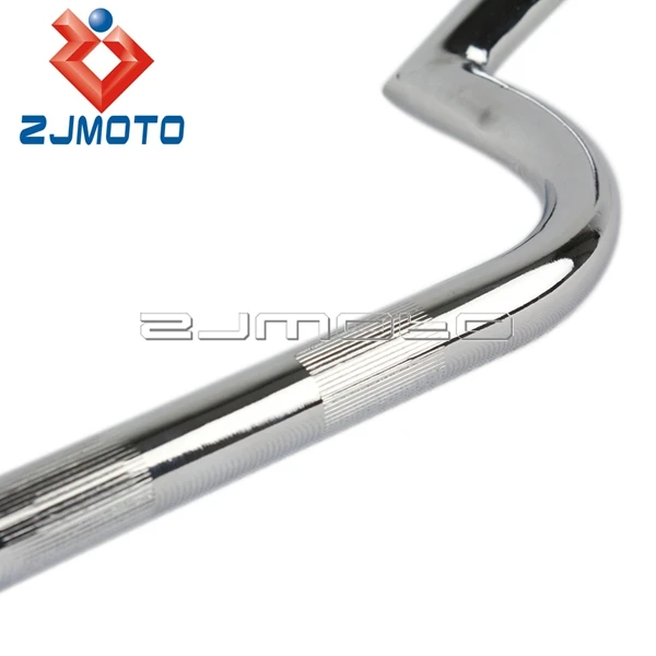 Руль для мотоцикла " Rise Handle Bar 1", руль для Harley Honda Yamaha, кафе, Racer, настраиваемый трекер, руль 5,", откатной руль
