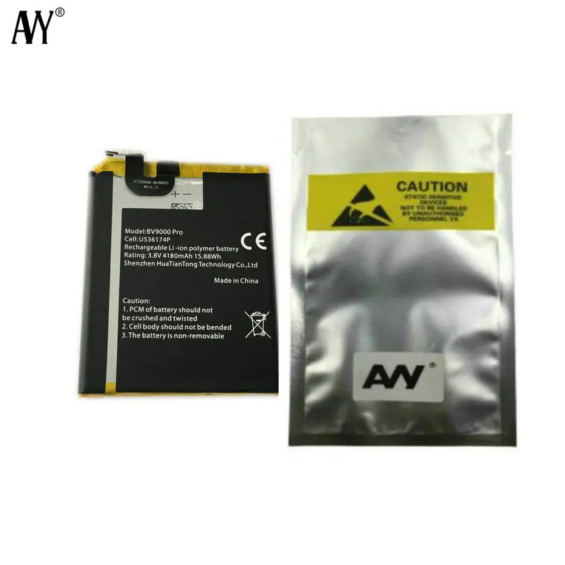 AVY батарея U536174P для оригинального BV9000 BV9000 pro 5," батареи для мобильного телефона запасные части для ремонта