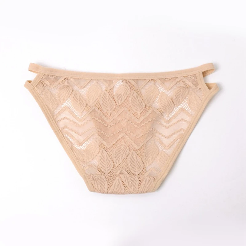 

LUOCHEN Sexy Breathable Panties Underwear Briefs Lace Lingerie Panty Intimates ropa interior femenina tanga underwear womenS1539