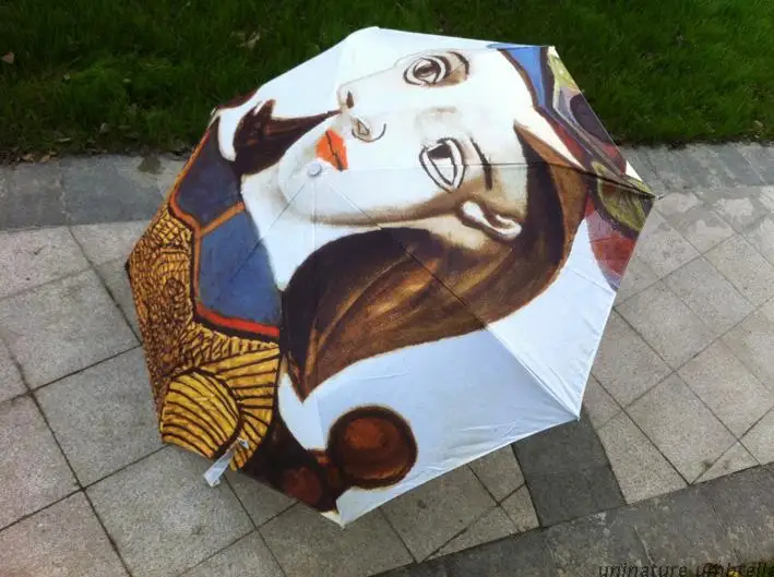 Бренд складной зонт женский ветрозащитный Paraguas Picasso картина маслом зонтик дождь женские качественные Зонты высокое качество