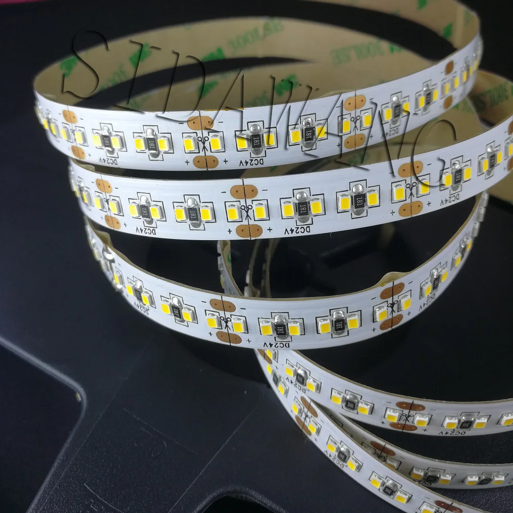 Светодиодная гибкая лента CRI &gt 90 Ra 2216 SMD 120/180/240 шт. светодиодов на метр 24 В