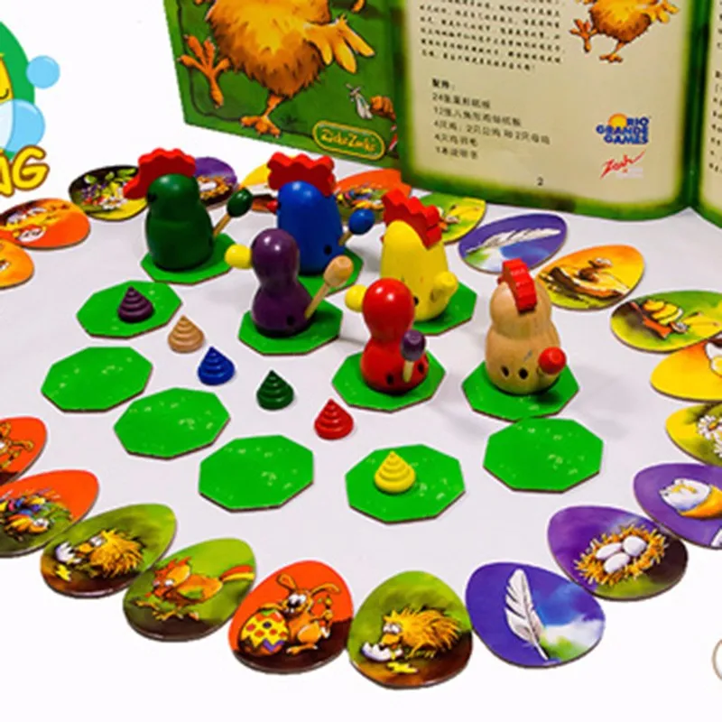 2 6 игроков игра головоломка курица ча ча! Смешная настольная Вечерние