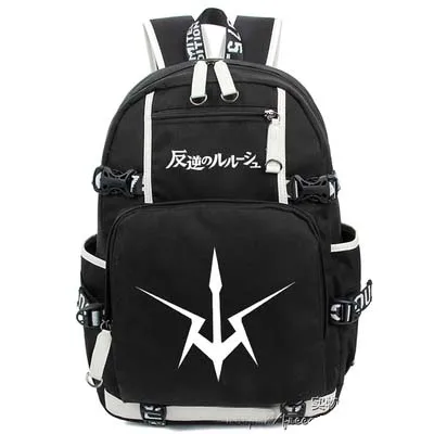 Аниме код Geass рюкзак косплей Холщовая Сумка светящаяся школьная сумка мультфильм