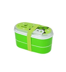 Высокое качество Мультфильм здоровый пластиковый Ланч-бокс 600 мл Bento коробки контейнер для еды столовая посуда Ланчбокс столовые приборы чехол для пикника - Цвет: 03