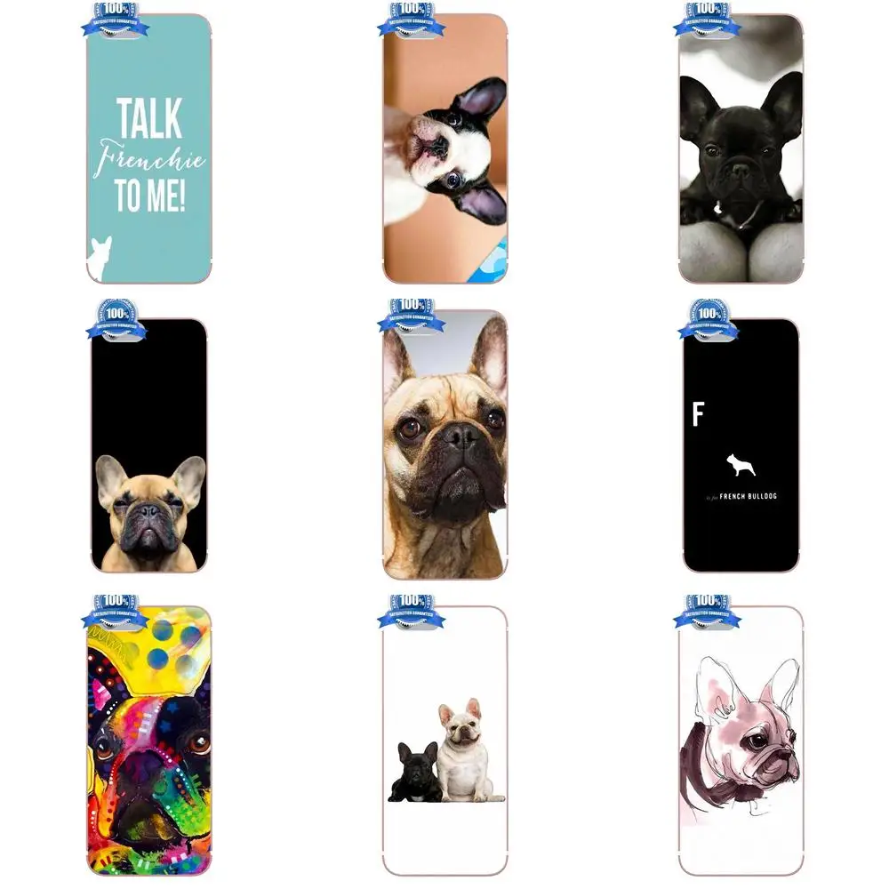 Для Apple iPhone 4 4S 5 5C 5S SE 6 6S 7 8 Plus X For LG G3 G4 G5 G6 K4 K7 K8 K10 V10 V20 TPU Mobile French Bulldog Щенок Мода |