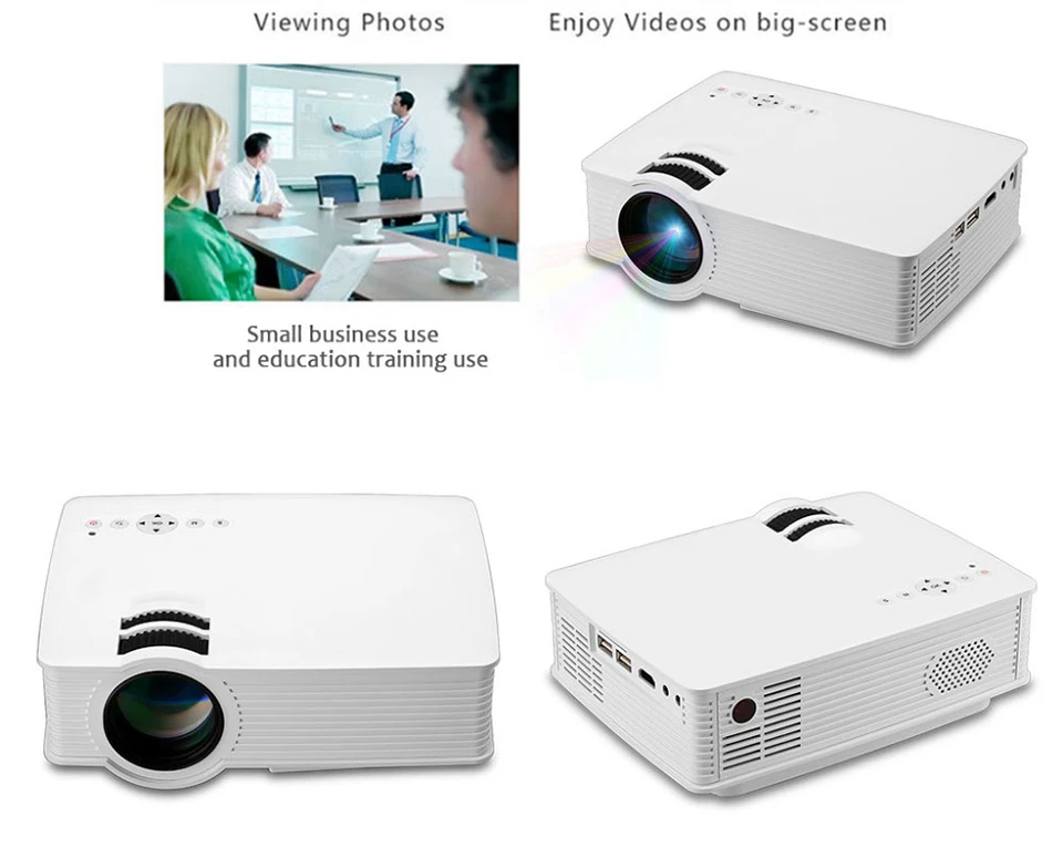 Poner Saund GP-9 мини светодиодный проектор 3D мультимедийный проектор Full HD домашний кинотеатр проектор видео Портативный кинотеатр proyector GP9