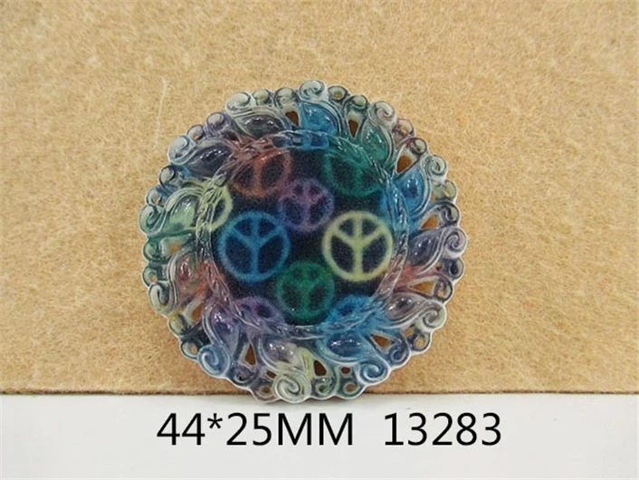 Дэвид Энджи цветная плоская Бутылочная крышка круглая плоская Bottlecap 5 шт, DIY подвес для ювелирных изделий волосы украшения бантами смолы, 5Yc2593 - Цвет: 1013283001