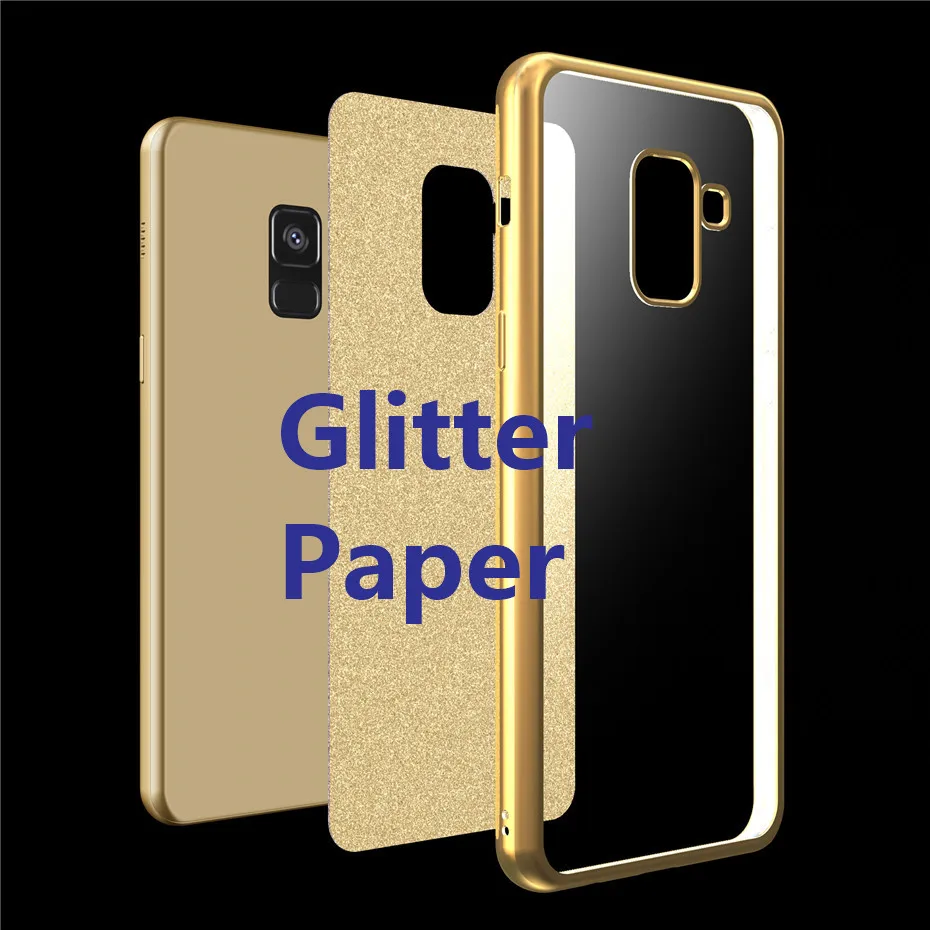 DAGUDON роскошный блестящий чехол для samsung Galaxy A8 2018 блестящая Обложка мягкий Fundas