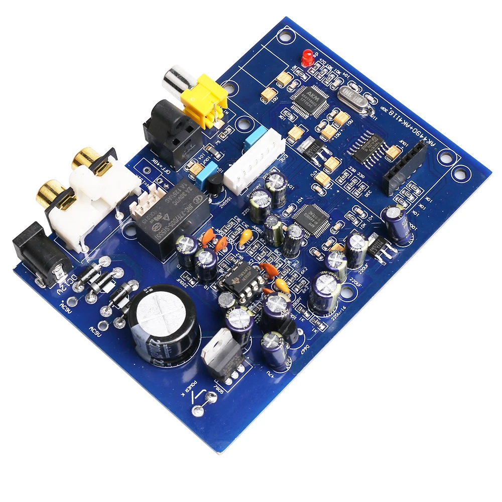 AK4490+ AK4118 NE5532 Quad вход, DAC декодер плата с аналоговым входом, Quad Switch вход, волокно, коаксиальный вход