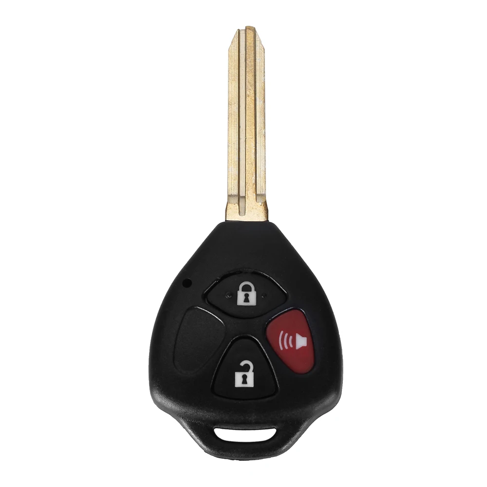 Чехол Dandkey для дистанционного ключа Сменный Toyota RAV4 Yaris Venza Scion tC/xA/xB/xC с 3