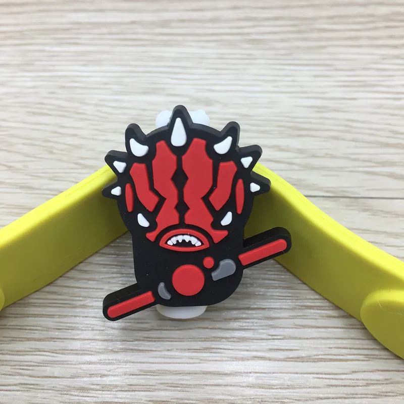 100 шт мультфильм USB кабель протектор управление Органайзер линии передачи данных клип протектор де Кабо сматывание кабеля для iPhone samsung huawei