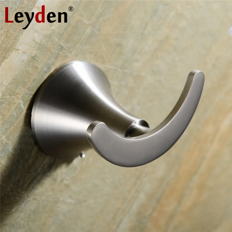 Настенный крючок для полотенец из нержавеющей стали и матового никеля|wall mounted coat