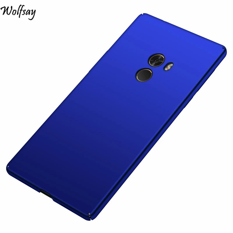 Blue Чехол Wolfsay для Xiaomi mi x, Модный Роскошный чехол для телефона из поликарбоната, чехол для Xiaomi mi x, чехол для Xiaomi mi x, 6,4 дюймов, Fundas - Цвет: Blue