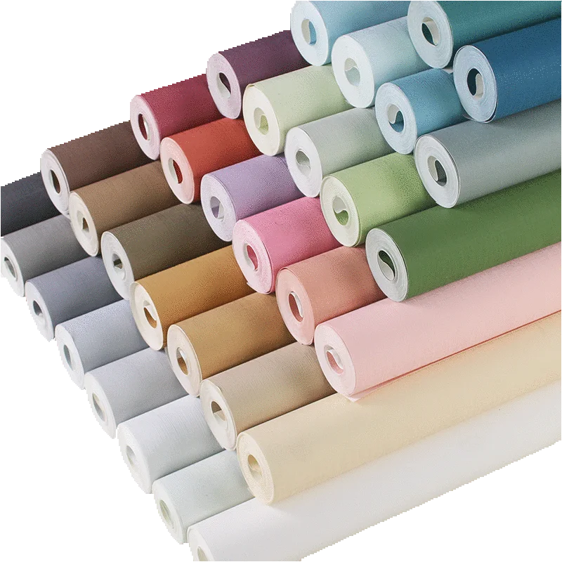 30style solid color embossed strip wallpaper living room bedroom study wedding kid clothing store background | Обустройство дома