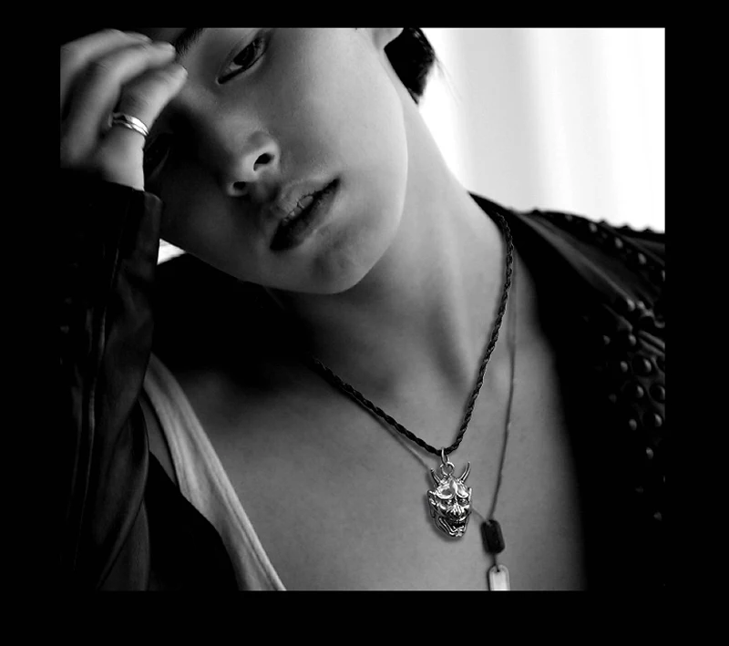 Pure 925 Sterling Silver Jewelry Charms Punk Pendants for Men And Women Thai Necklace Chain Fine Gift 1302 | Украшения и
