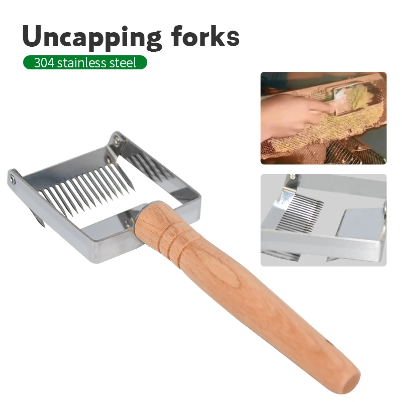 Пчеловодческий Пчелка оборудование сотовой скребок деревянная ручка инструмент