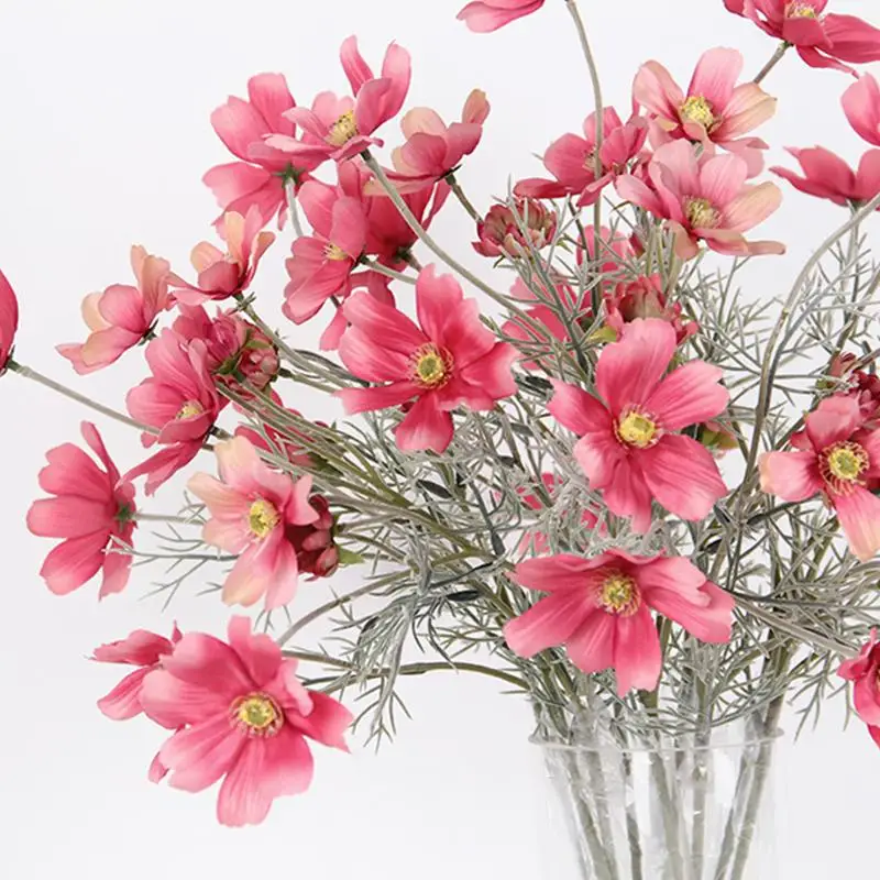 Многоцветный искусственный цветок Весна Космос моделирование завод Свадебный