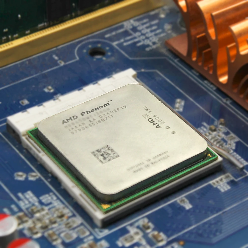 Двухъядерный процессор AMD Phenom X3 8450 для настольного компьютера 2 1 ГГц Разъем AM2