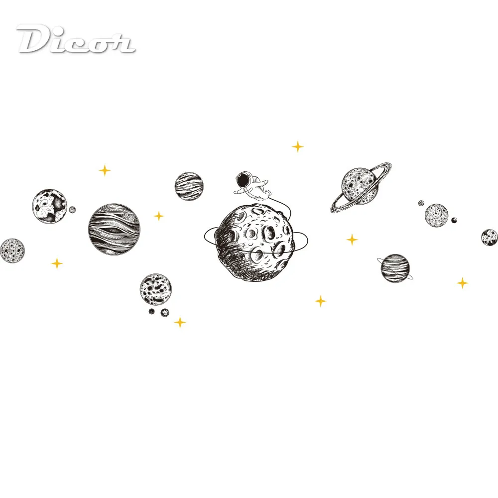 Новинка 2021 винтажные наклейки на стену Декор для дома гостиной подарок детской