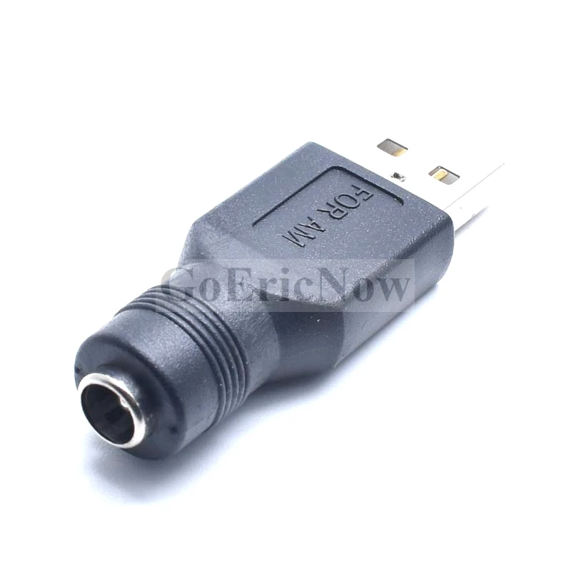 10 шт. 5 5*2 1 мм 5x2 гнездовой разъем к USB 2 0 Штекерный в постоянного тока адаптера |