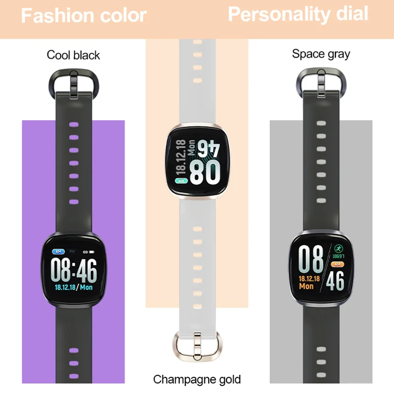 Фитнес-трекер умный Браслет пульсометр водонепроницаемый кровяное давление сон