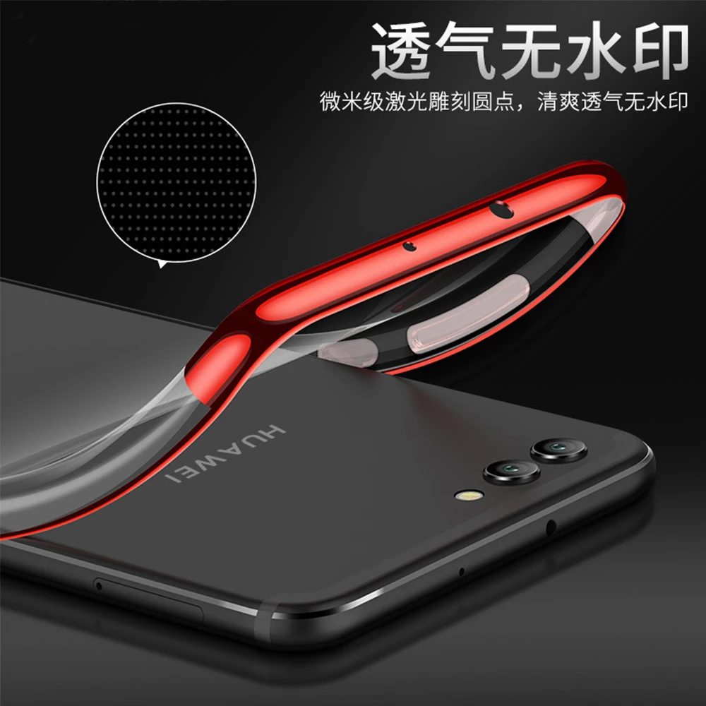 UTOPER Капа для huawei Honor 9 Lite чехол мягкий лазерной покрытие прозрачный P smart Case