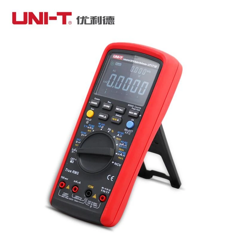 Промышленный Цифровой мультиметр UNI T UT171B измеритель истинных