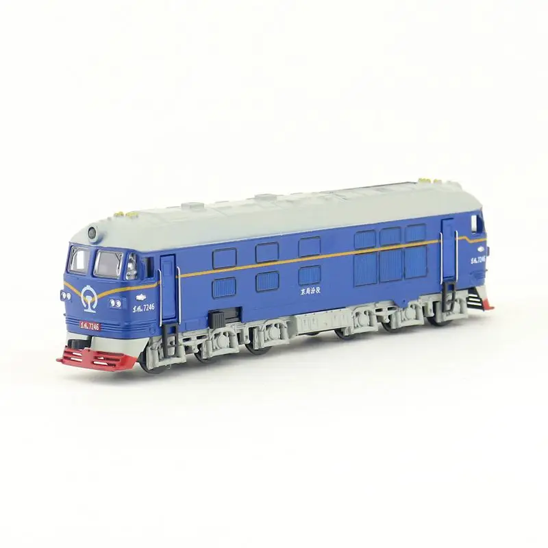 Free Shipping/Diecast Toy Model/1:87 Classical Locomotive Train/Pull Back/Sound &amp Light Car/Educational Collection/Gift/Kid | Игрушки и