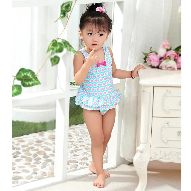 2018 новые детские синий фон порошок прекрасные цветы Бант бабочкой сиамские