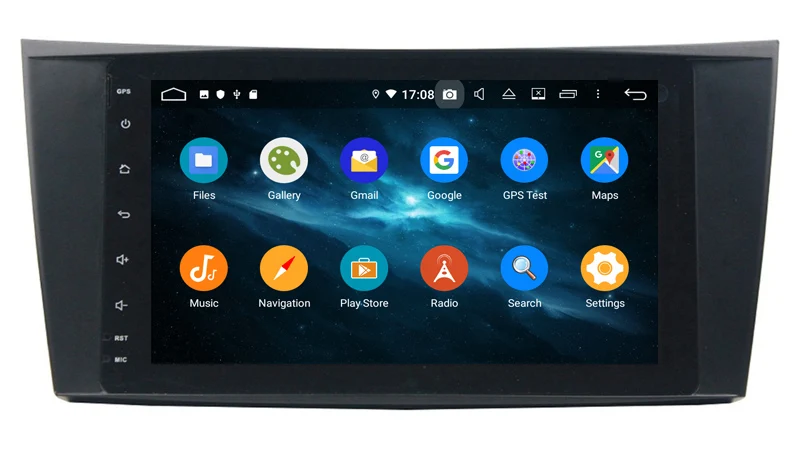 8 дюймов два din android 9,0 автомобильный dvd-плеер для Mercedes Benz E class W211 W219 E280 E240 E270 CLS класс W463 автомобильный аудио gps navi