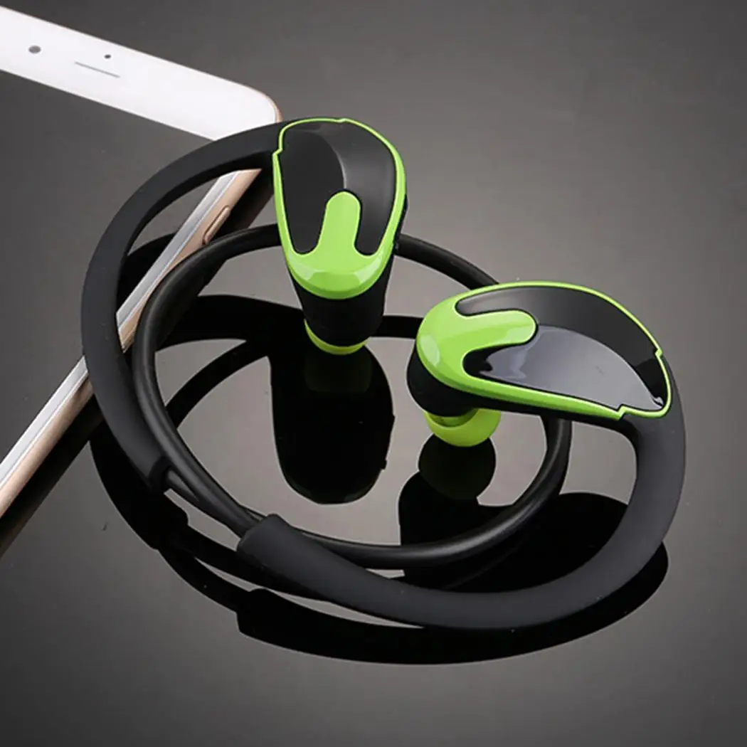 Спортивные Bluetooth наушники Стереонаушники Беспроводные с микрофоном bluetooth гарнитура Наушники для телефона