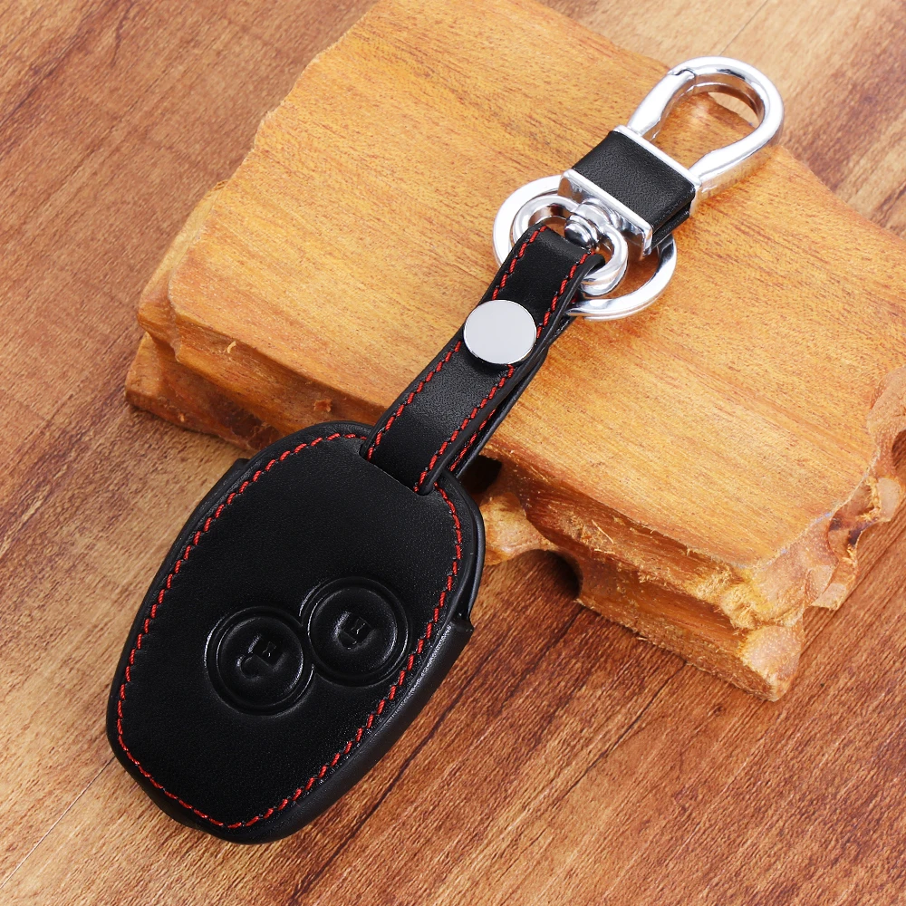 Чехол для автомобильного ключа с цепочкой чехол Renault 2 кнопки пульта