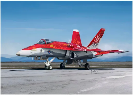 Набор моделей Kinetic 1/48 CF-188A RCAF DEMO