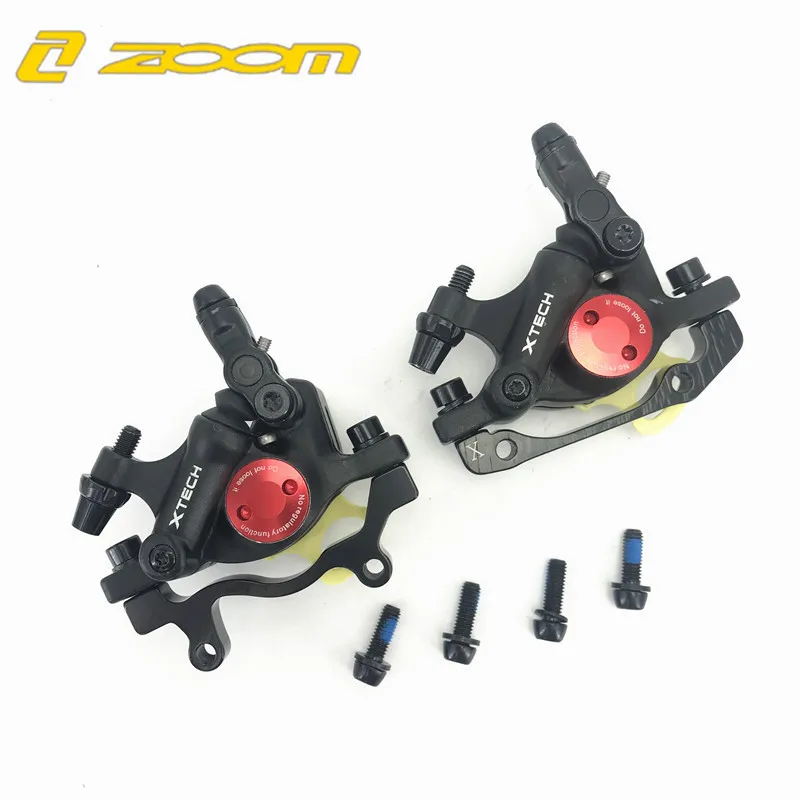 Zoom HB-100 MTB велосипедный тормоз HB100 велосипедные тормоза суппорт с роторами части велосипеда гидравлический поршень двухсторонний тормоз