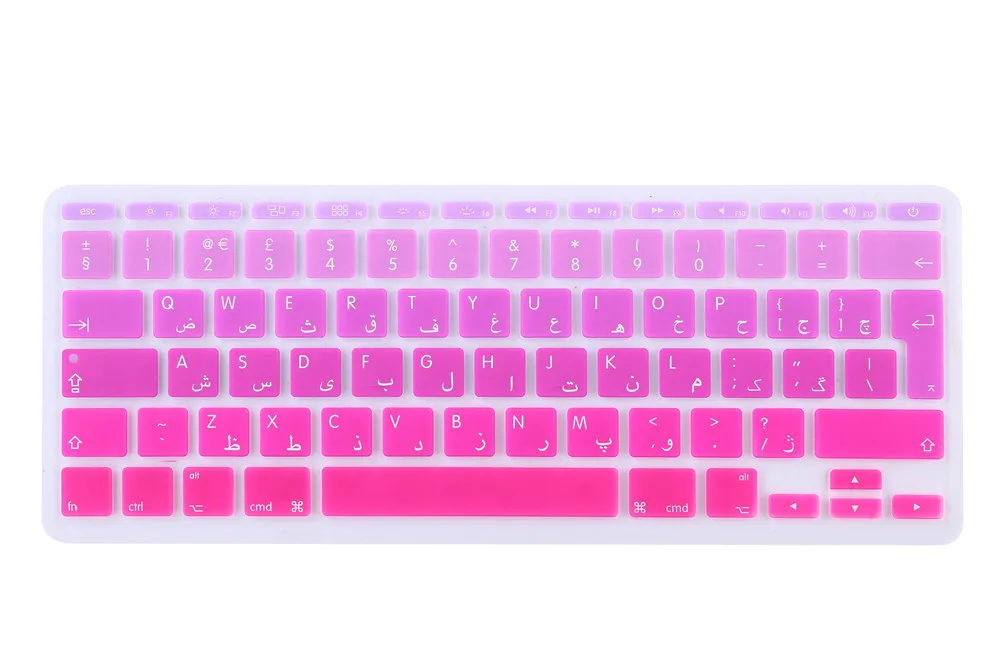 Для старого Macbook Pro 13 15 ЕС арабский алфавит градиент розовый для Apple Air 3