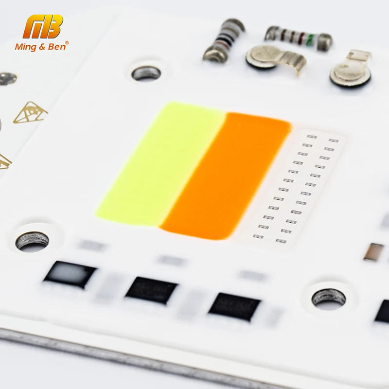 Светодиодный RGB COB Чип 30 Вт AC 220 В 233 В Smart IC без драйвера DIY для Светодиодный прожектор украшения красный зеленый синий чередование красочные лампы