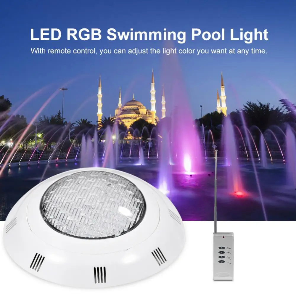 IP68 бассейн свет подводный плавательный Ac 12V RGB многоцветный светодиодный
