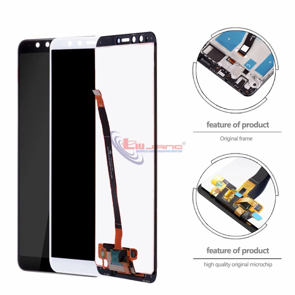 Для Huawei Y9 2019 ЖК дисплей сенсорный экран замена дигитайзер сборка JKM LX1 LX2 enjoy 9 plus с