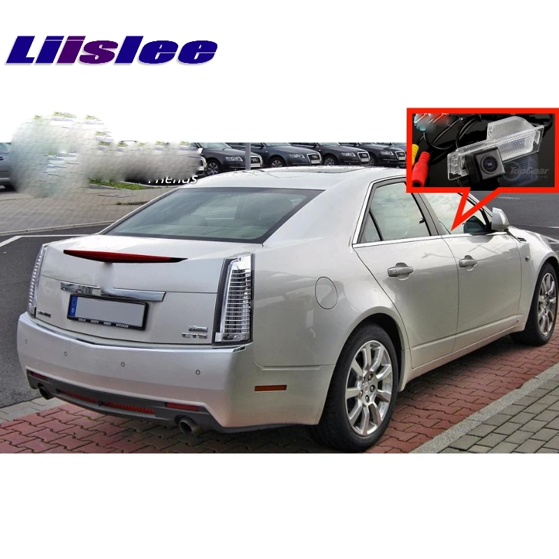 Автомобильная камера Liislee для Cadillac CTS SRX XTS 2008 ~ 2014 заднего вида с CCD и RCA|camera email|camera ip