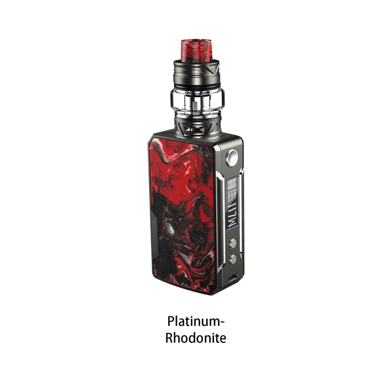 В наличии электронная сигарета комплект VOOPOO перетащите мини платины Starter Kit 117 W 4400