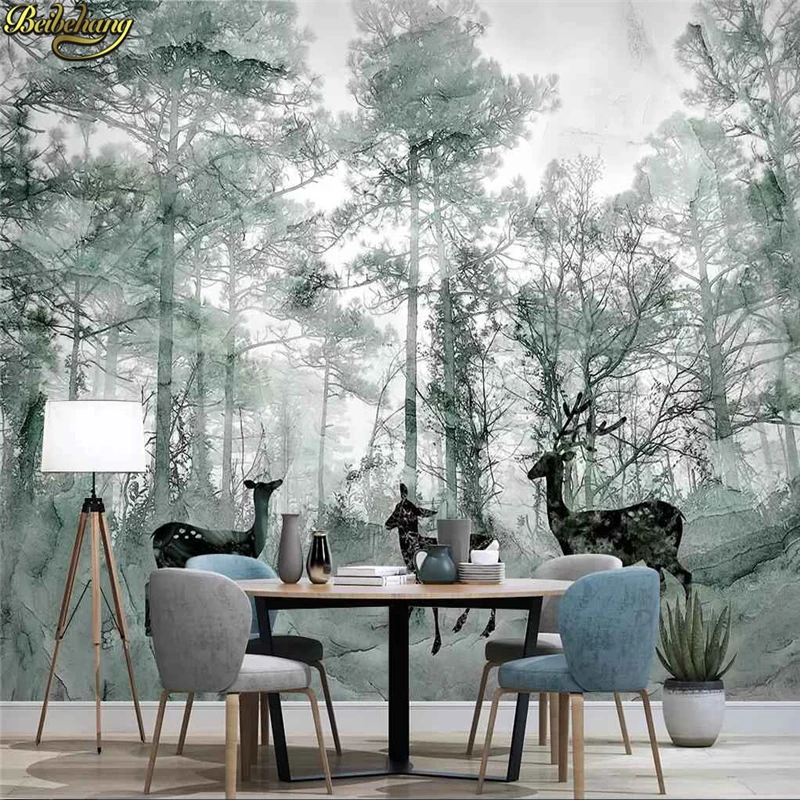 beibehang Custom Fantasy woods Photo Wall Paper 3D Landscape Background Wall Decor Painting Living Room Sofa Backdrop Wallpaper