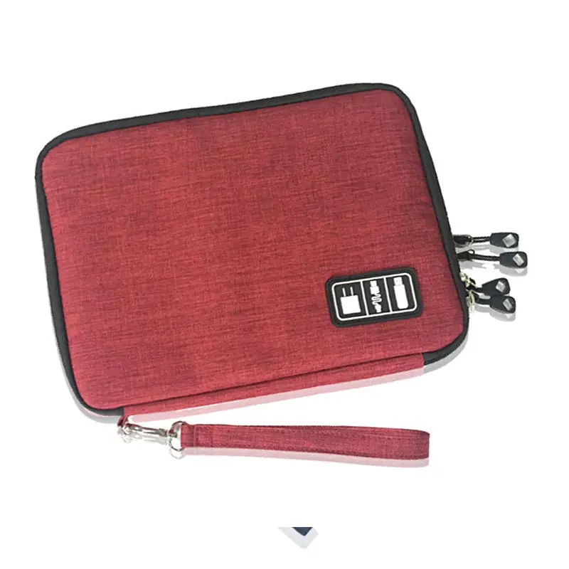 Red Для iPad 9,7 Air 1 2 3 10,2 рукав Чехол для iPad Pro 11 10,5 9,7 сумка для хранения электронных аксессуаров для iPad mini 5 4 - Цвет: Red