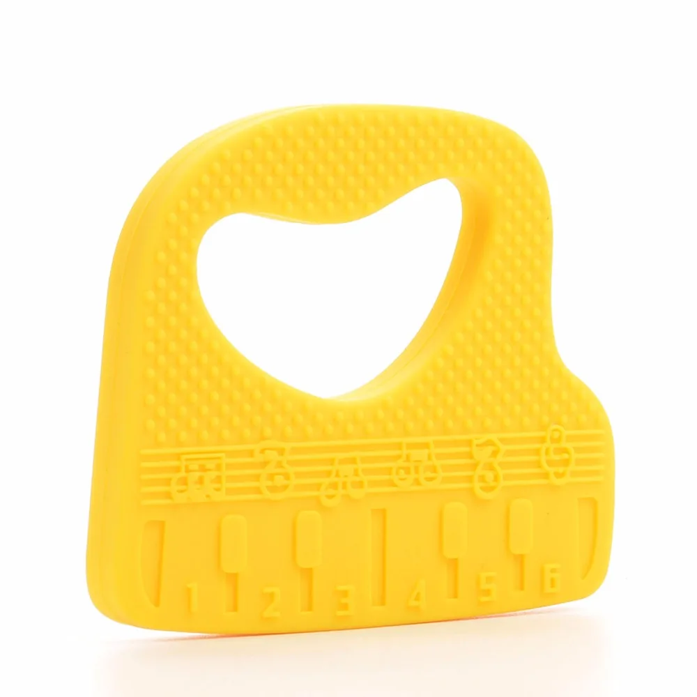 LOFCA игрушки Прорезыватели в форме пианино для детей силиконовые прорезыватели