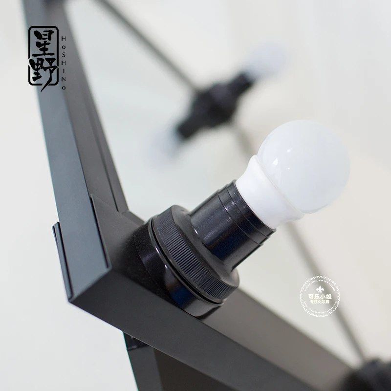 Регулируемые 4 Светодиодов Зеркало С Подсветкой Для Макияжа портативный