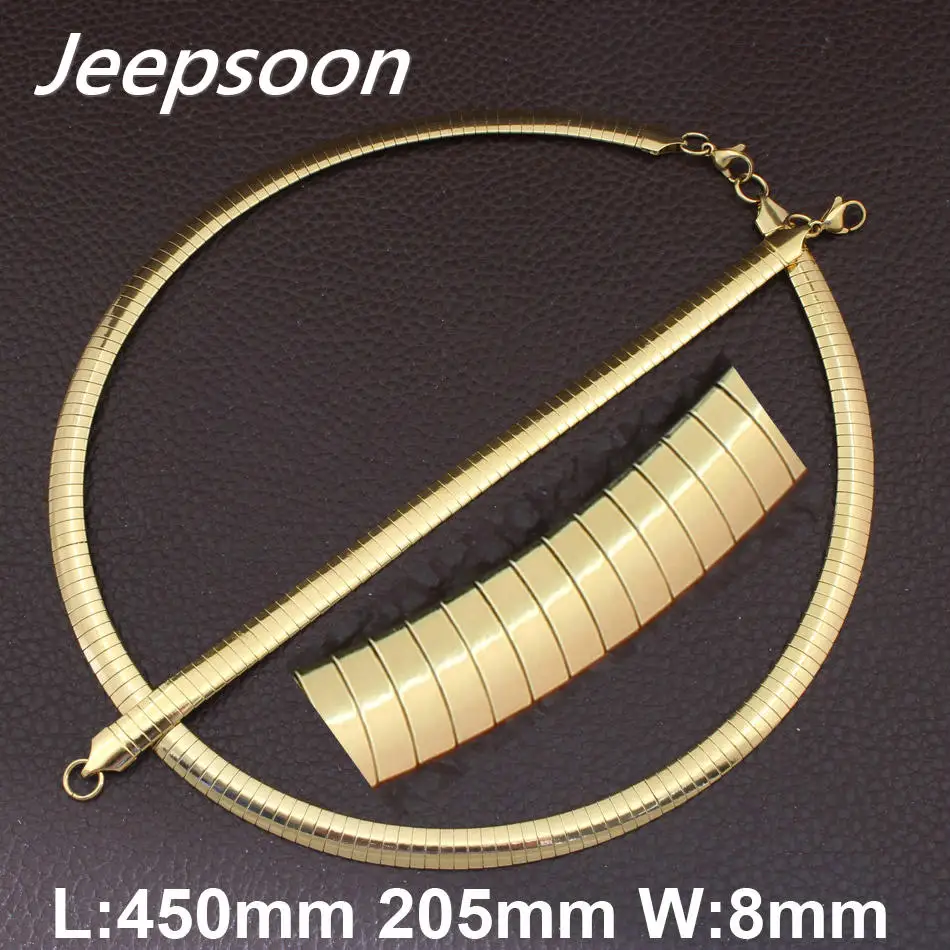 Модные ювелирные изделия из нержавеющей стали 8 мм ожерелье и браслет высокого