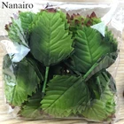 Лидер продаж, 120 шт., Зеленые искусственные букет листьев для украшения свадьбы, дома, сделай сам, гирлянда с розой, цветочное ремесло, аксессуары для рукоделия