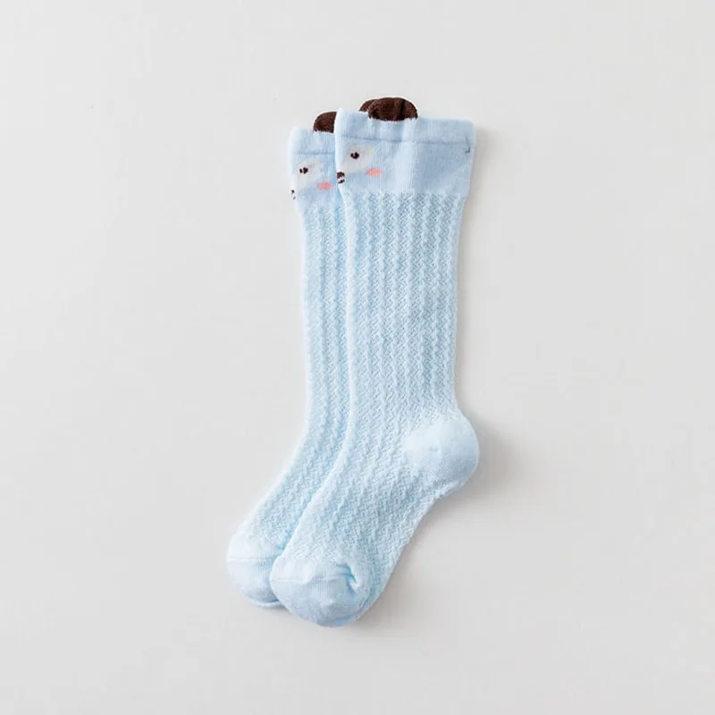 style2 blue 1-3Y Носки для новорожденных с героями мультфильмов гольфы для маленьких мальчиков и девочек с принтом животных Хлопковые гольфы для маленьких девочек Sokken, для детей возрастом от 0 до 12 месяцев - Цвет: style2 blue 1-3Y