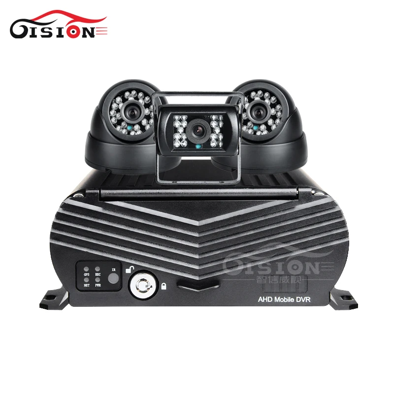4CH жесткий диск автомобильный Мобильный Dvr 4G в режиме реального времени GPS